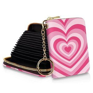 Heart Credit Card Holder RFID Wallet